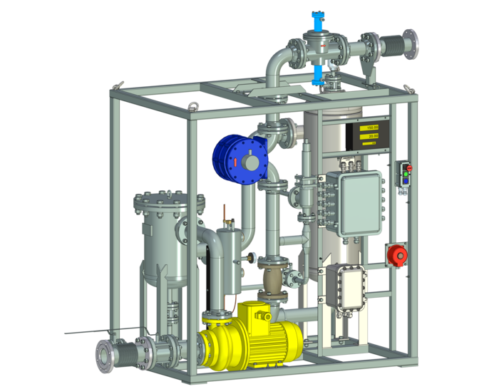 Комплекс топливозаправочный для учета нефти и нефтепродуктов в единицах массы (косвенный метод измерения) ДЕЛОВОЙ СОЮЗ ТЗК-100-1 Хроматографы